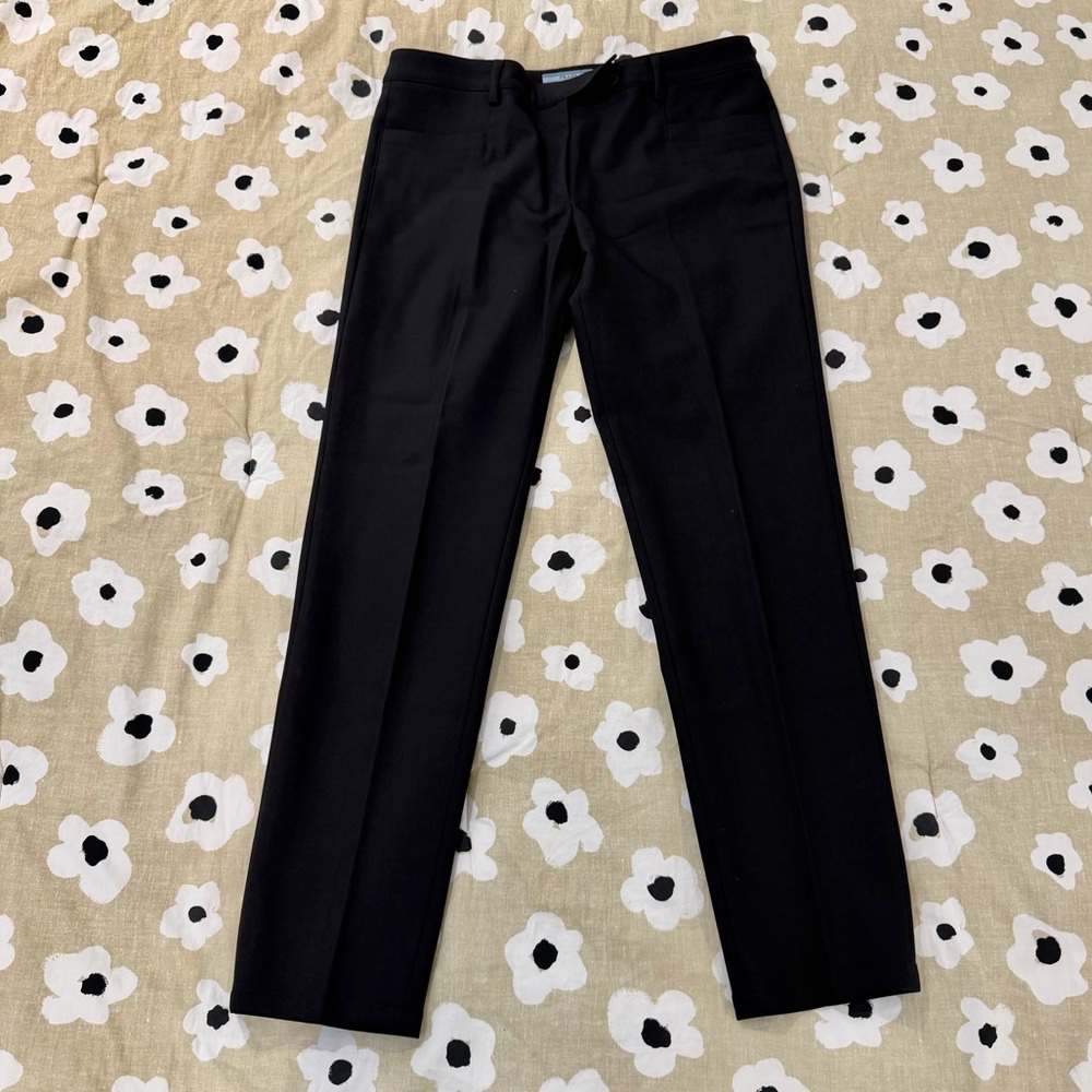 Prada Black Tailored Trousers Slim Leg Italy 44
US size 8 - Picture 2 of 13